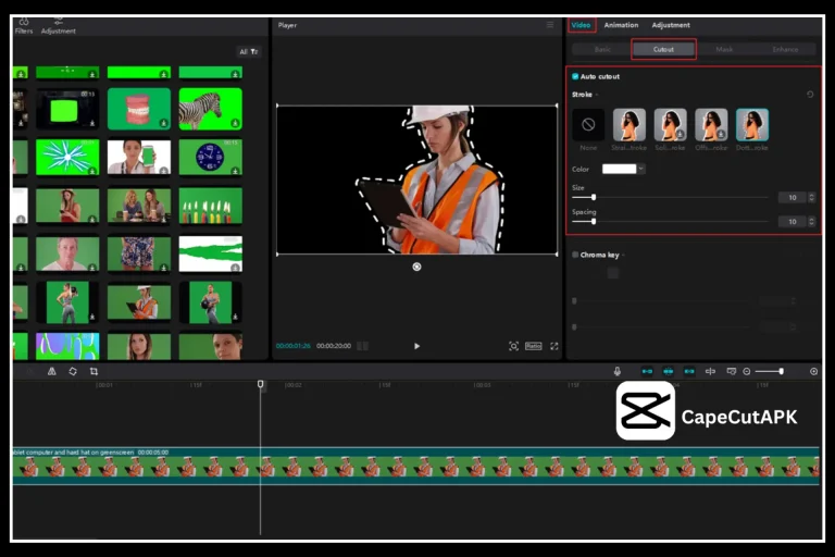 Use Green Screen on CapCut Pro