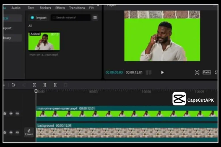 Use Green Screen on CapCut