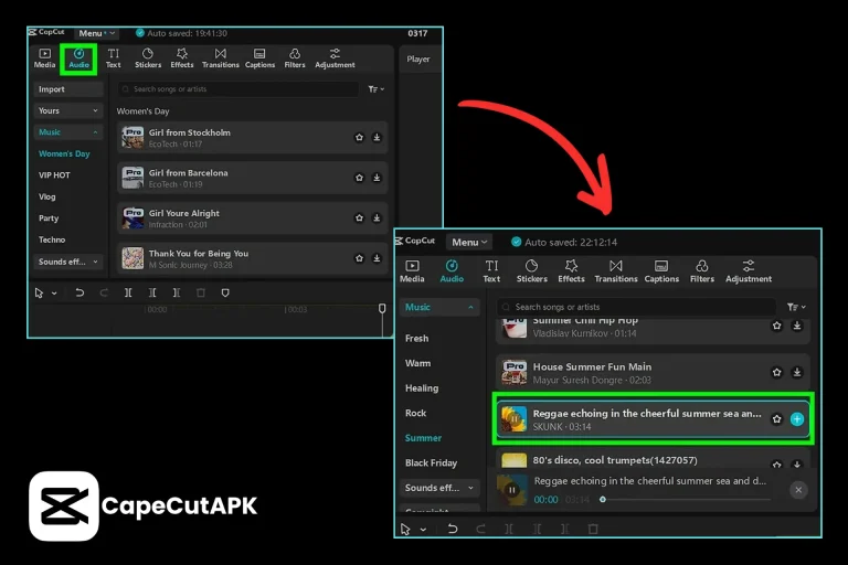 how to add music in capcut
