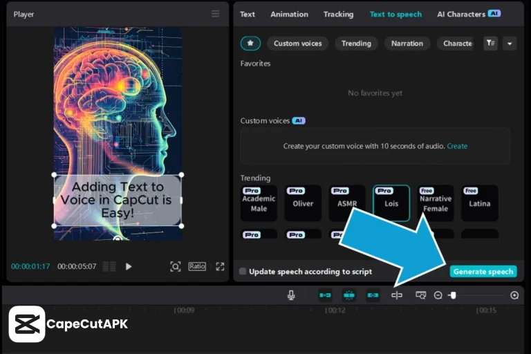 Capcut Text to Speech