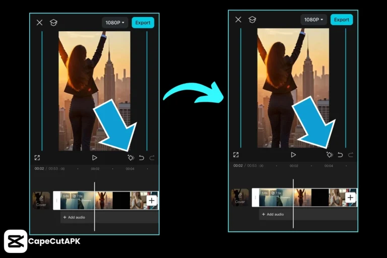 add keyframe in CapCut on mobile